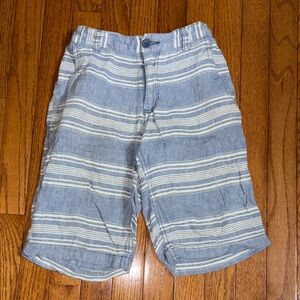 Old Navy Blue Striped Kids Shorts